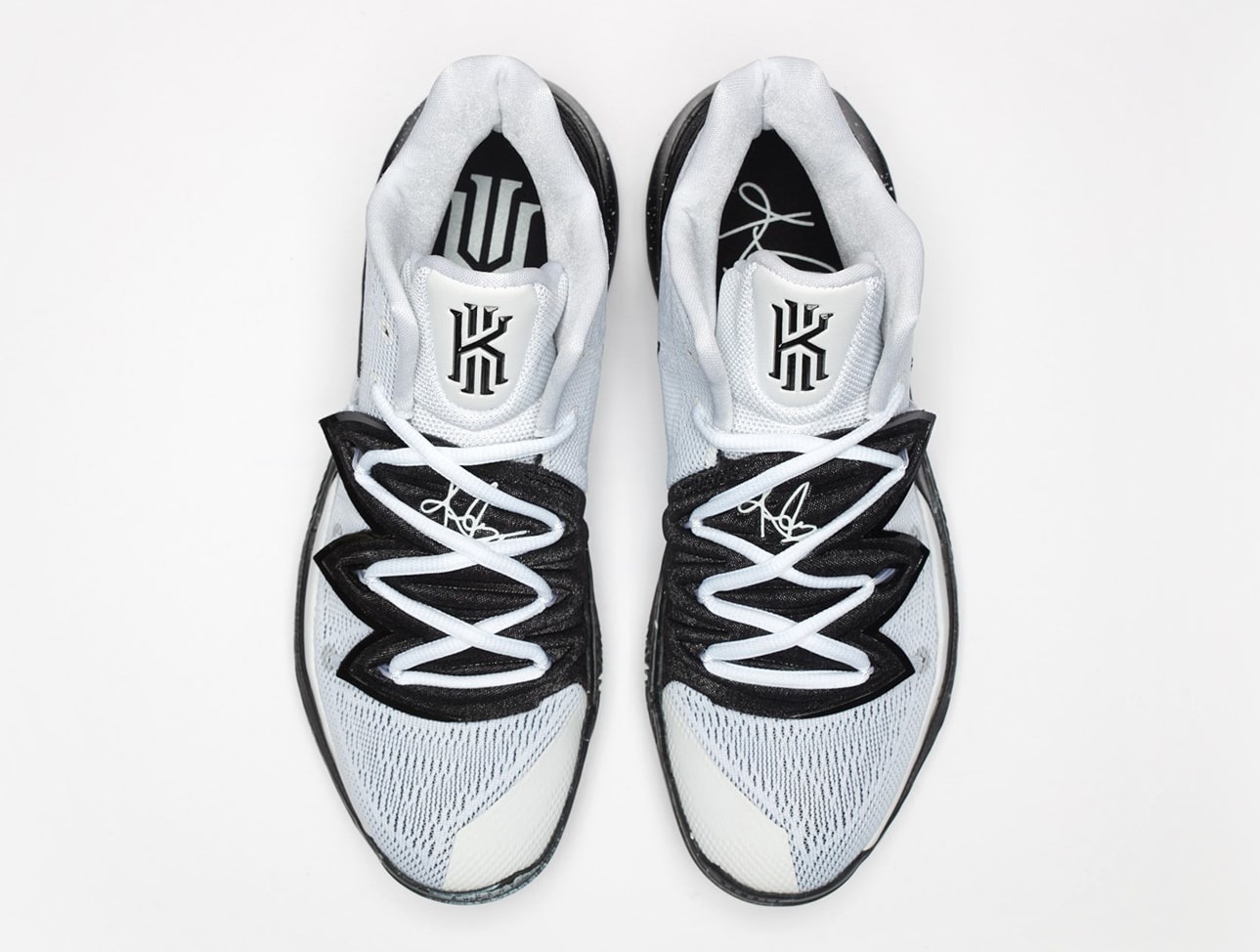 white and black kyries