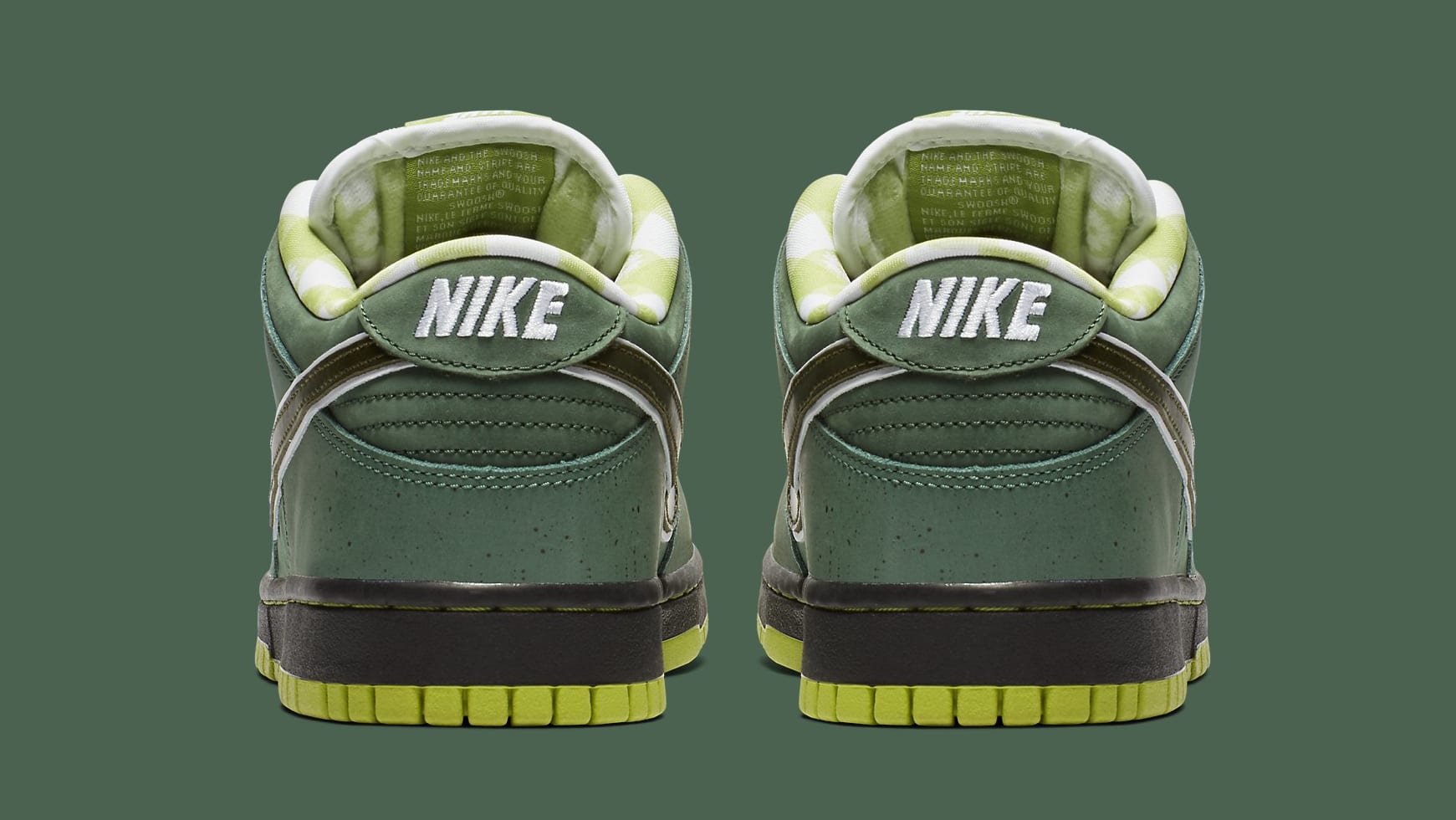 sb dunk low green lobster