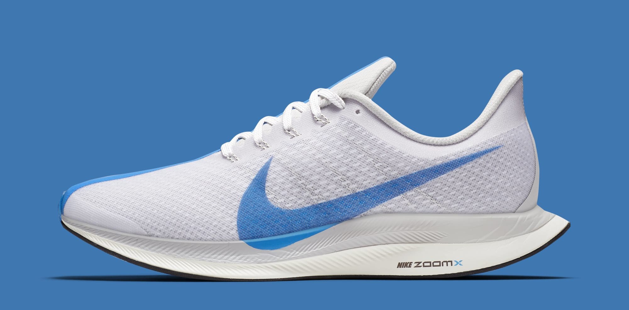 nike zoom pegasus blue and white