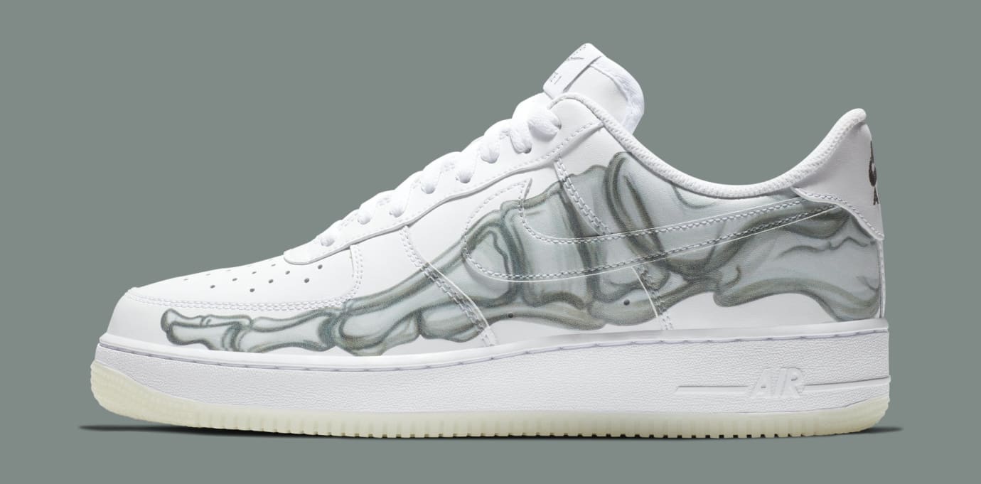 Nike Air Force 1 QS 'Skeleton' Release 