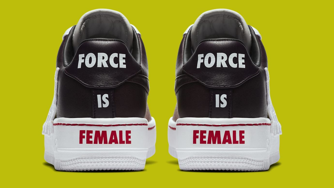 air force 1 upstep force is female white