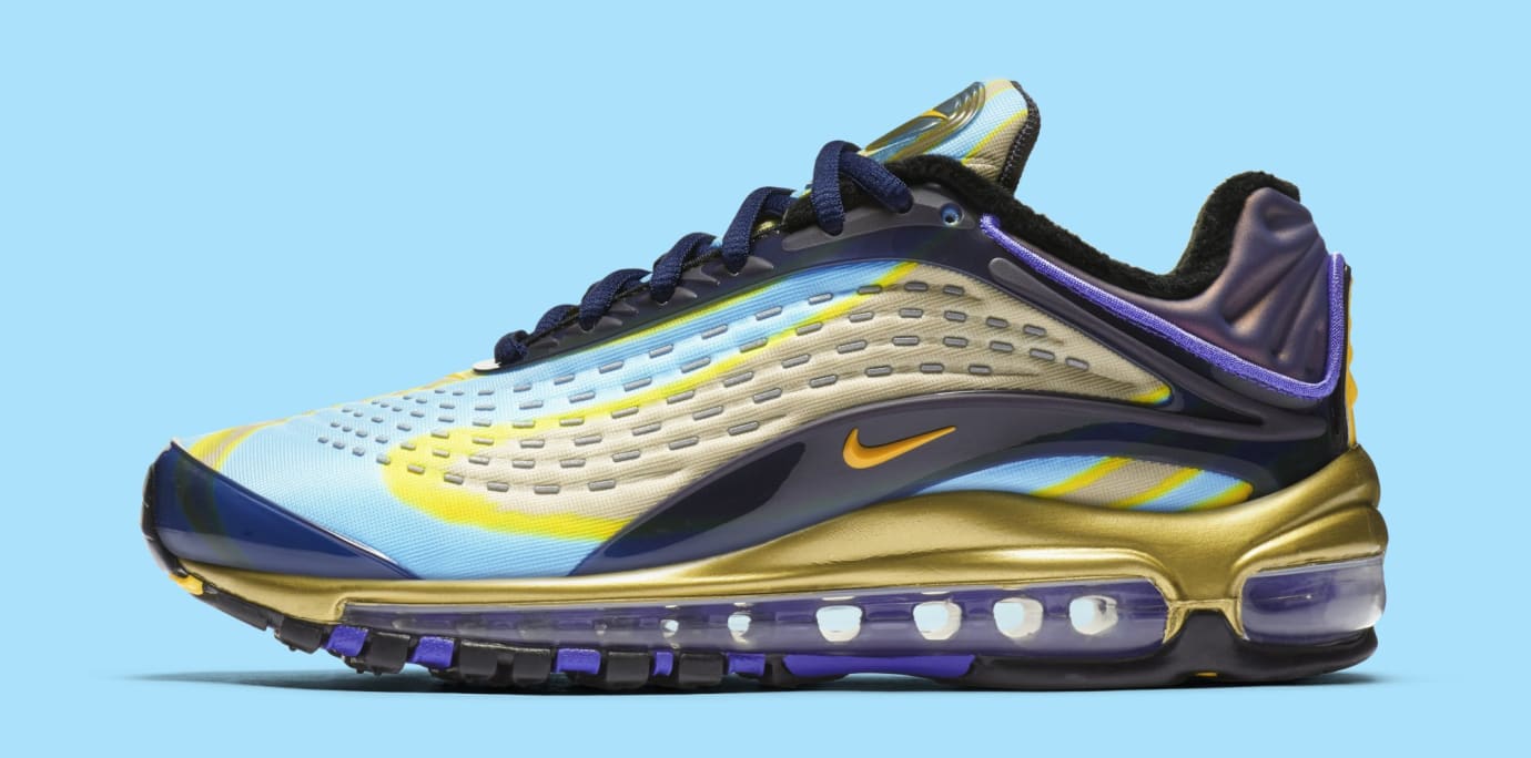 nike air max deluxe blue orange