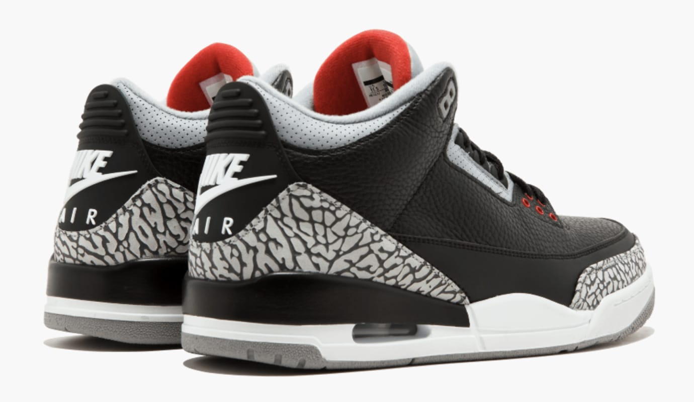 jordan 3s cement black