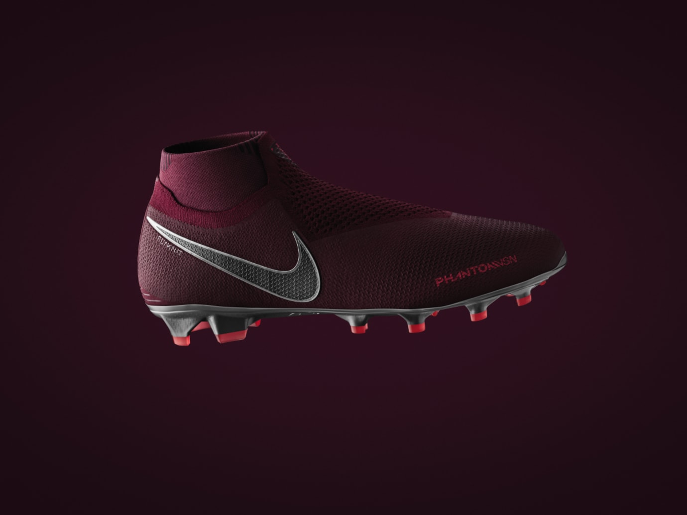 maroon nike soccer cleats