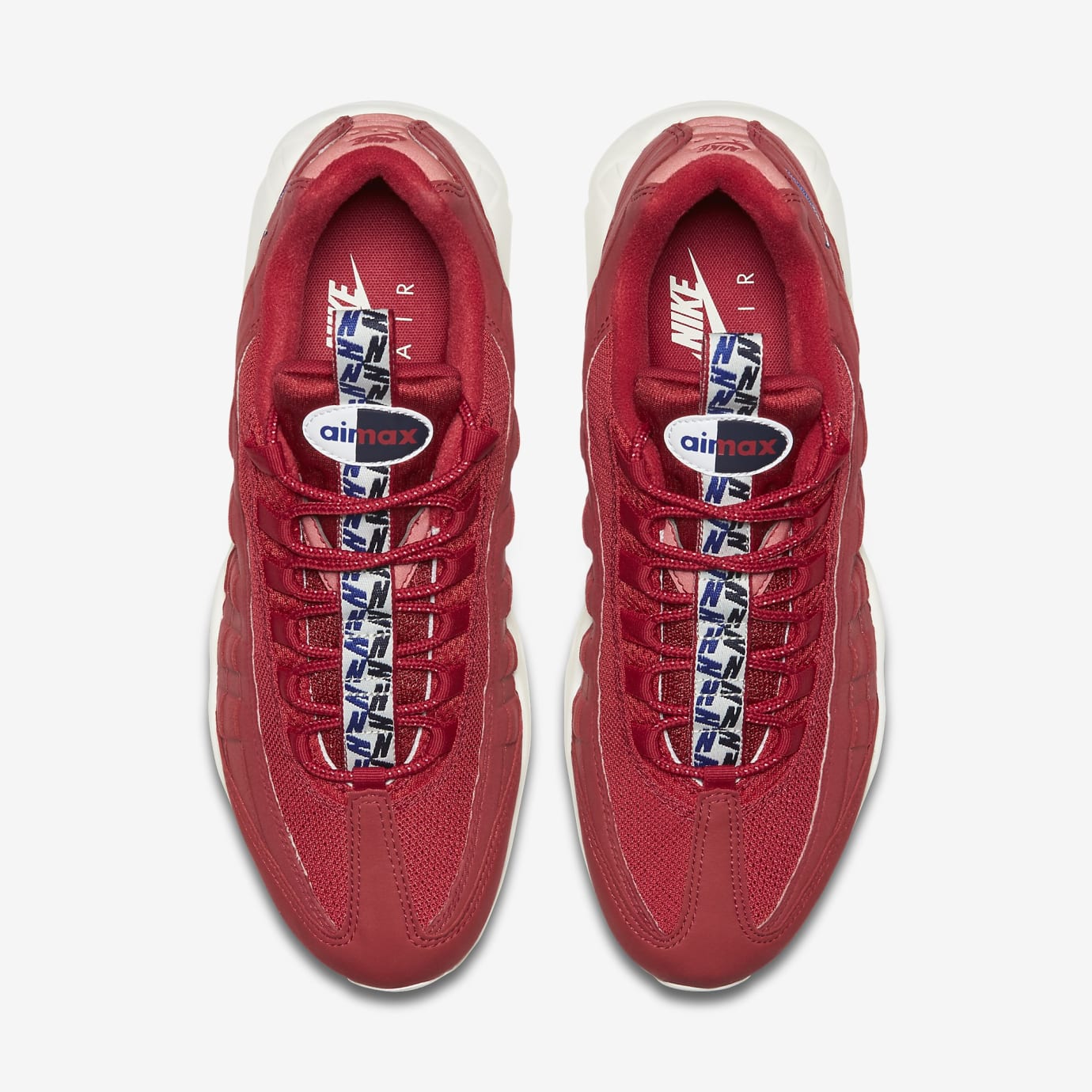 nike air max 95 pull tab red