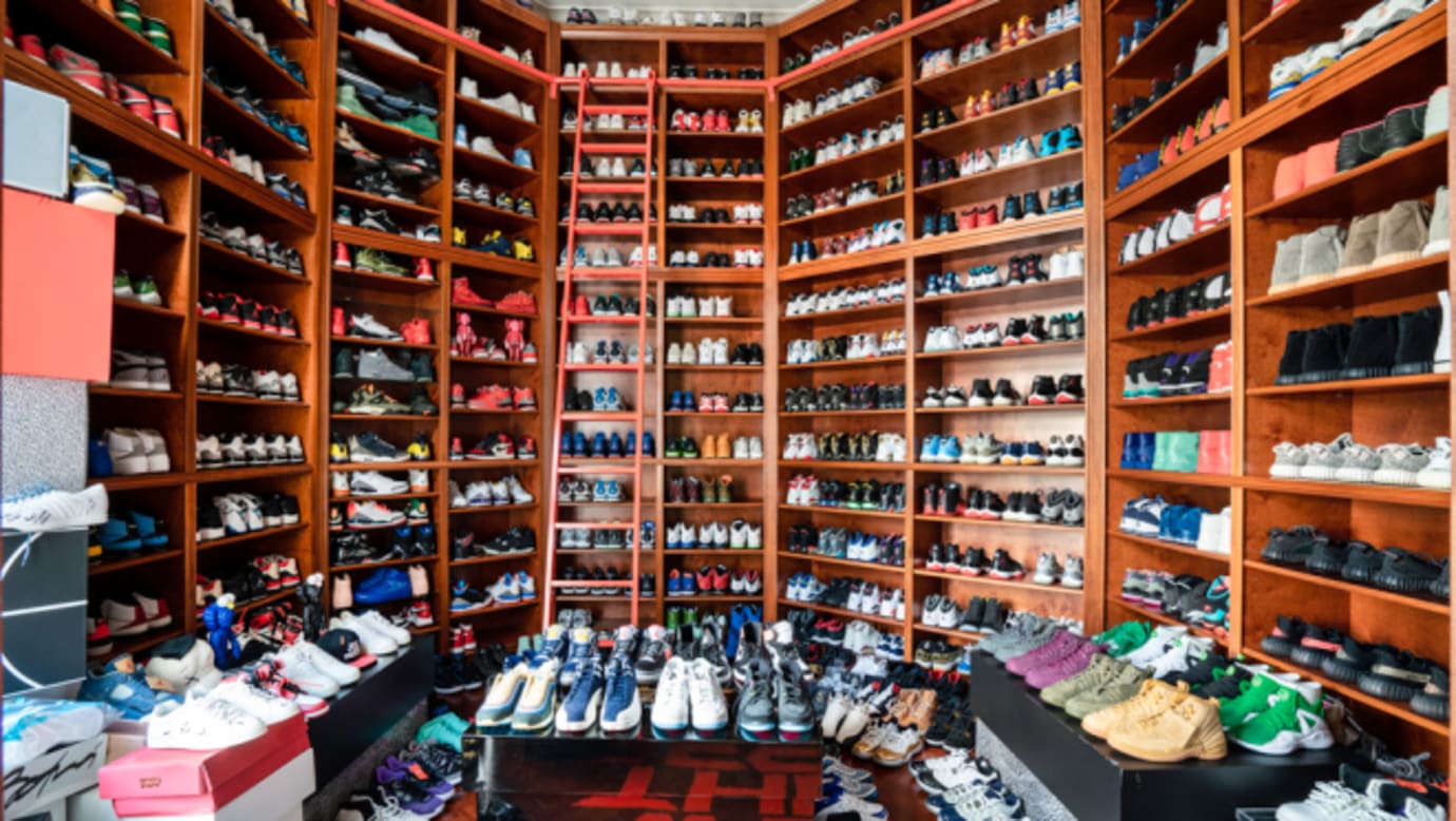 DJ Khaled's Sneaker Closet Can Be Yours 