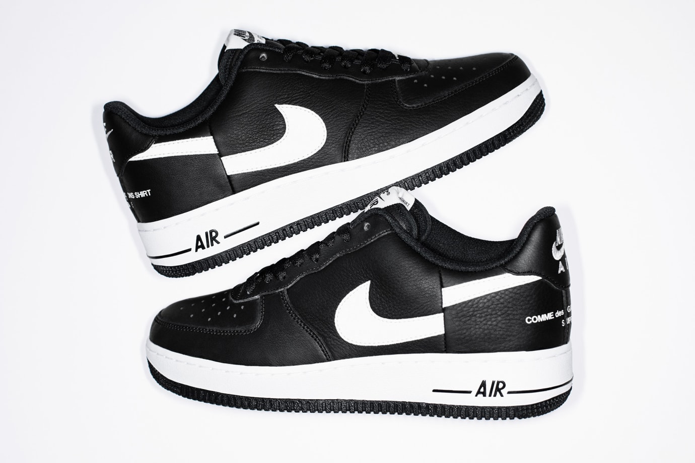 comme de garcon supreme air force 1