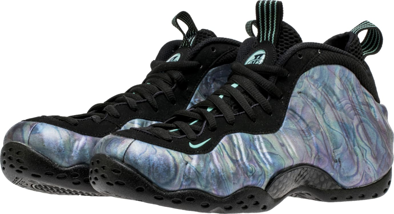 nike foamposite one abalone