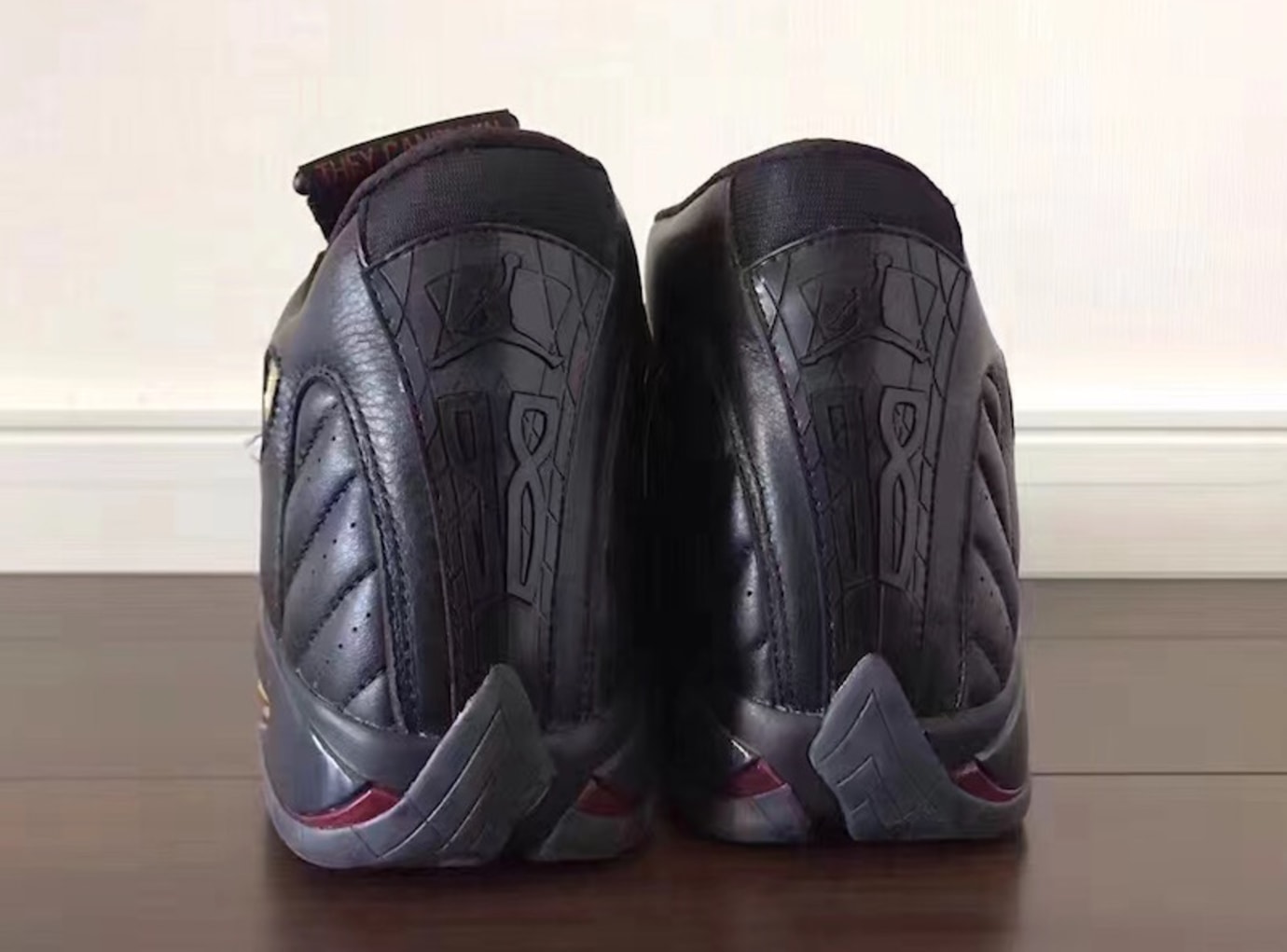 black and gold 14s
