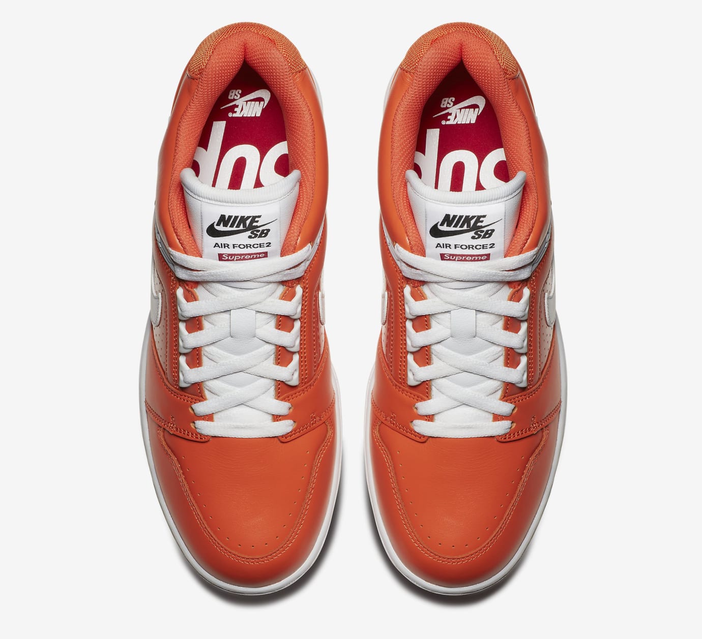 air force 2 supreme orange