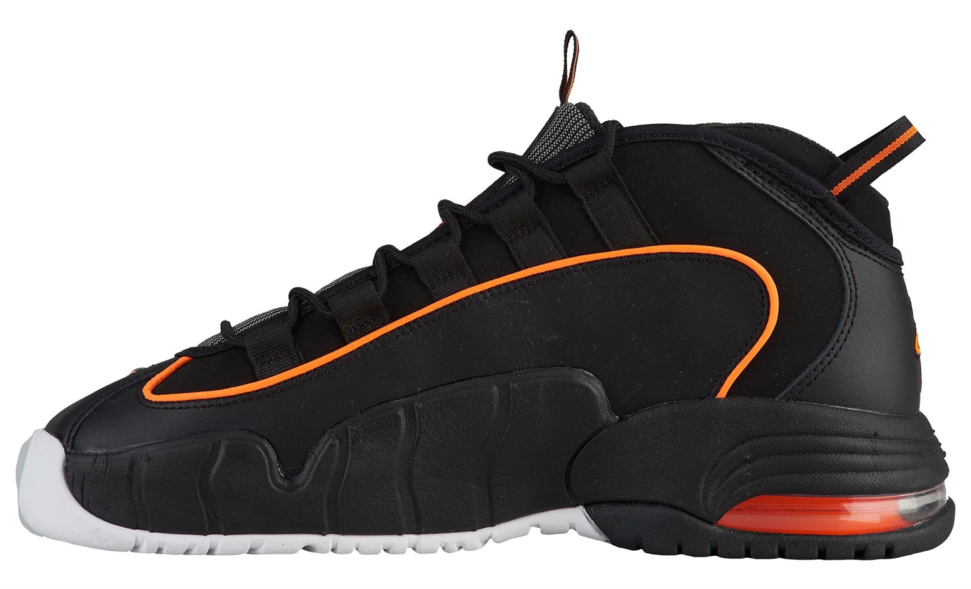 penny hardaway shoes orange and black