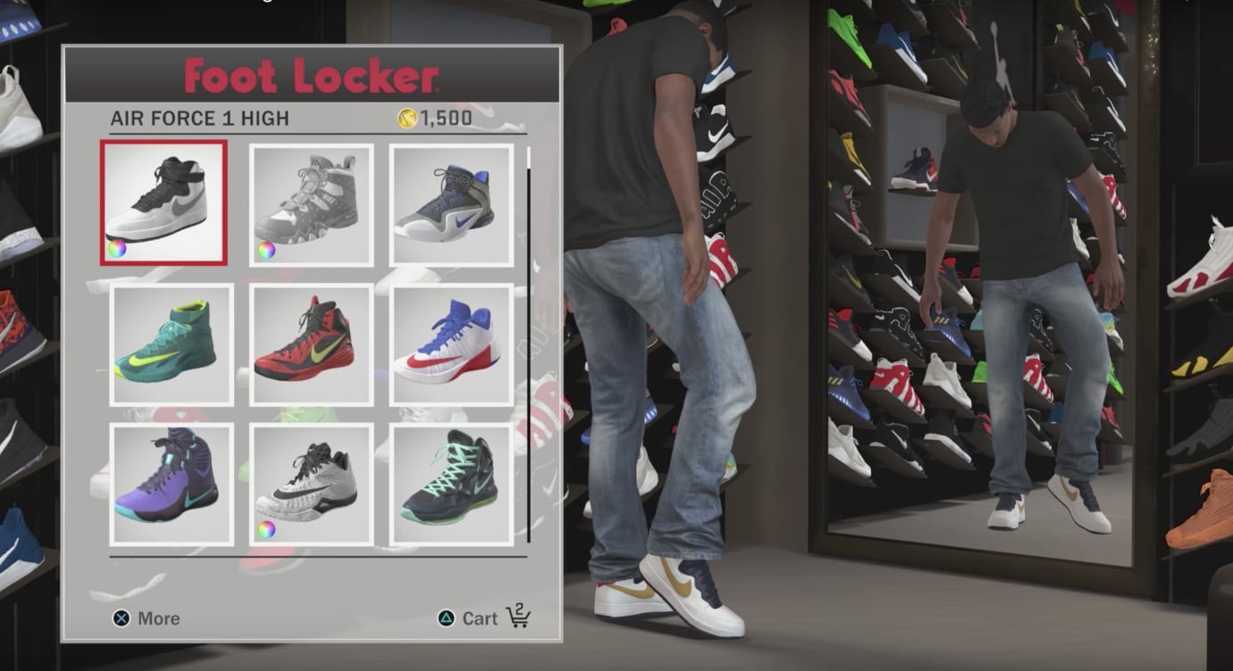 nba 2k18 signature shoe jordan