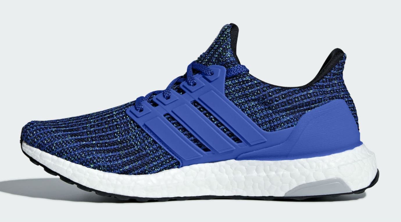 ultra boost blue sole