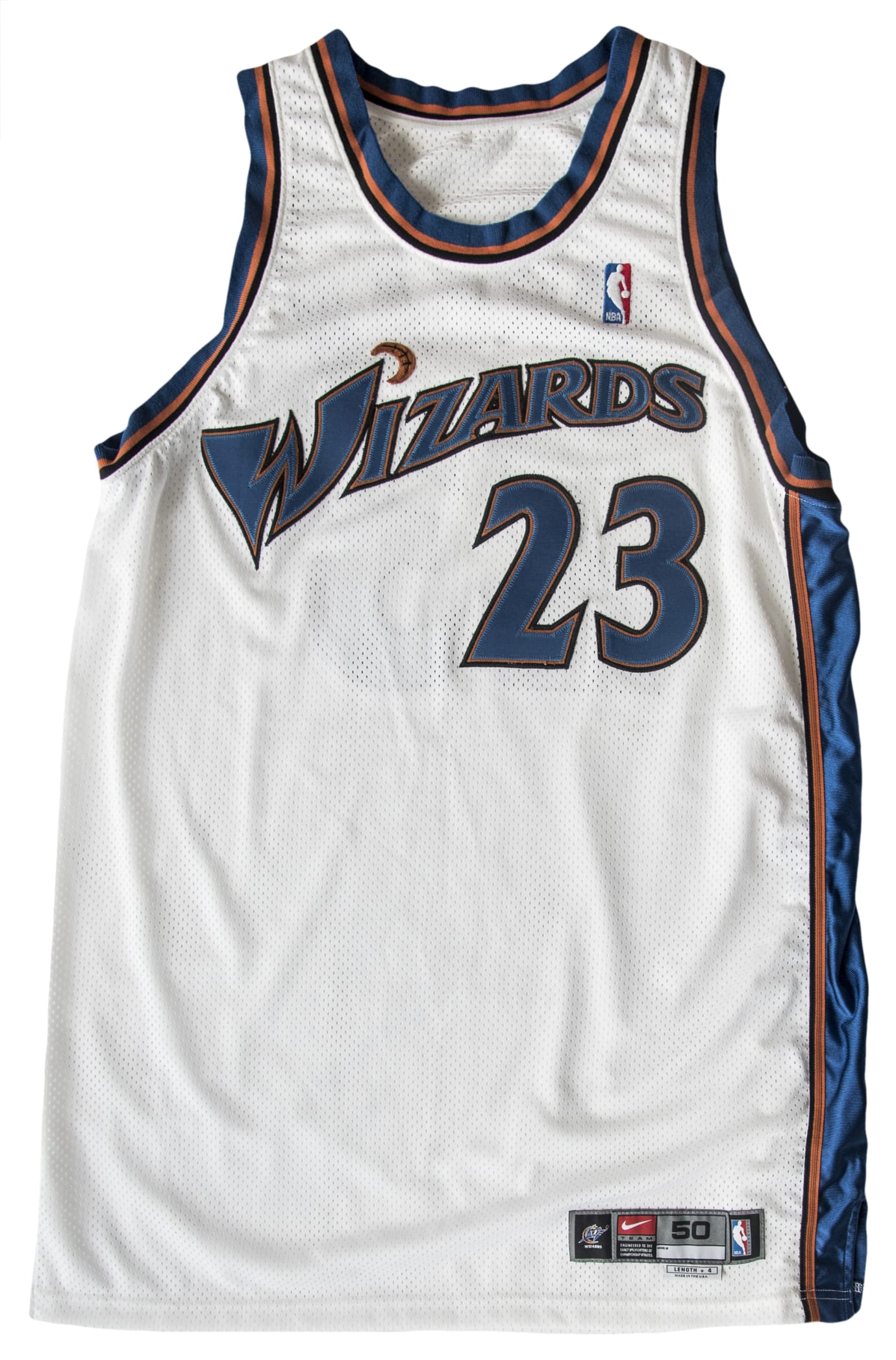 jordan wizards jersey