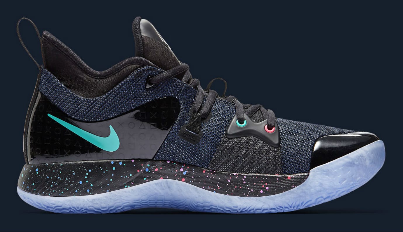 Playstation x Nike PG2 Release Date AT7815-002 Medial