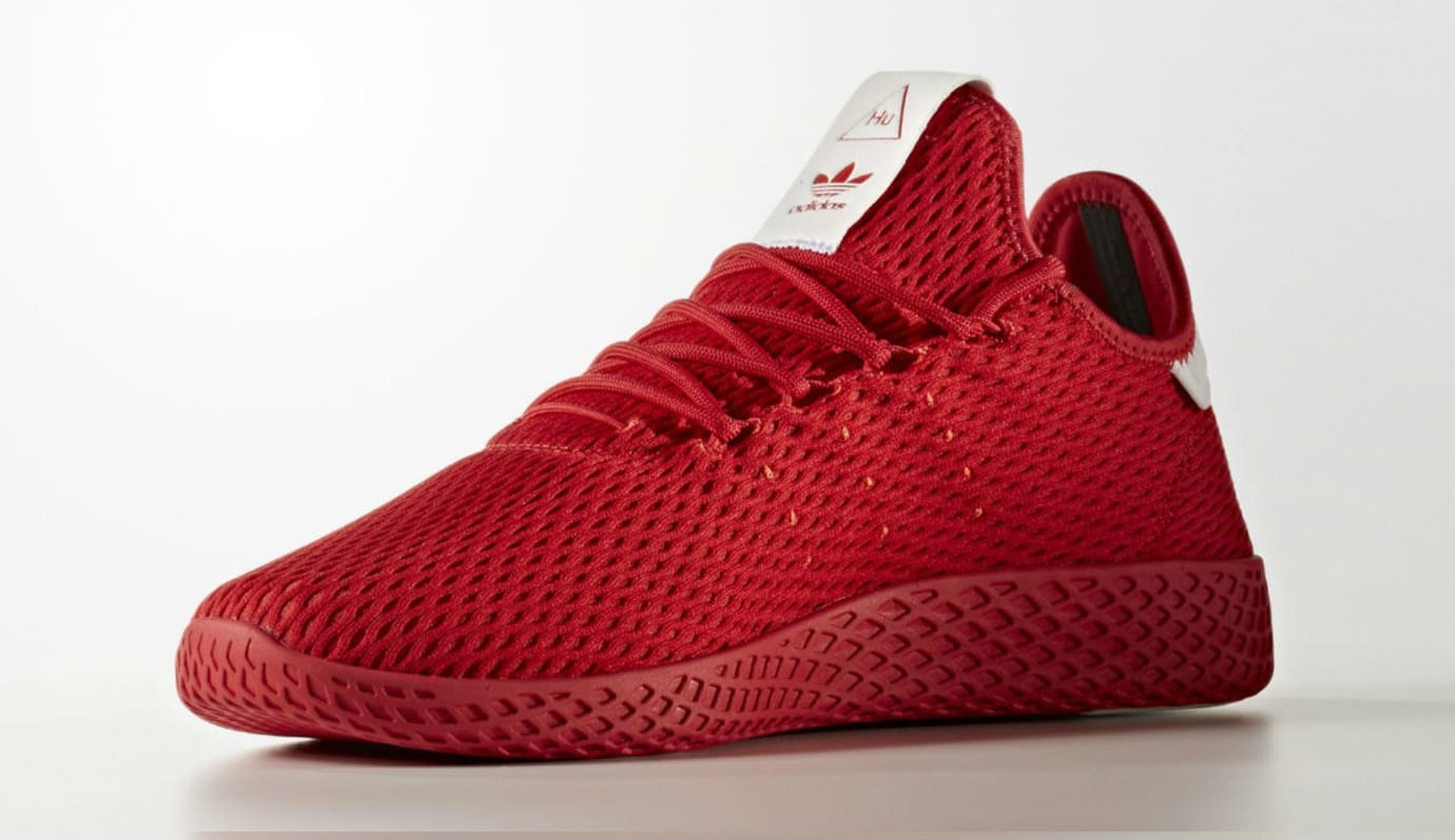 red pharrell adidas