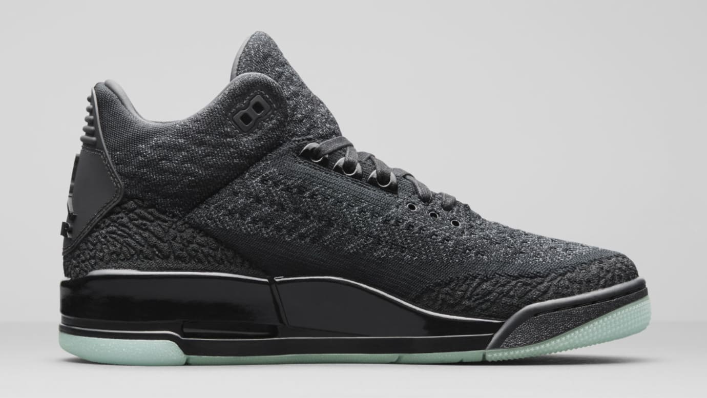 jordan 3 black laces