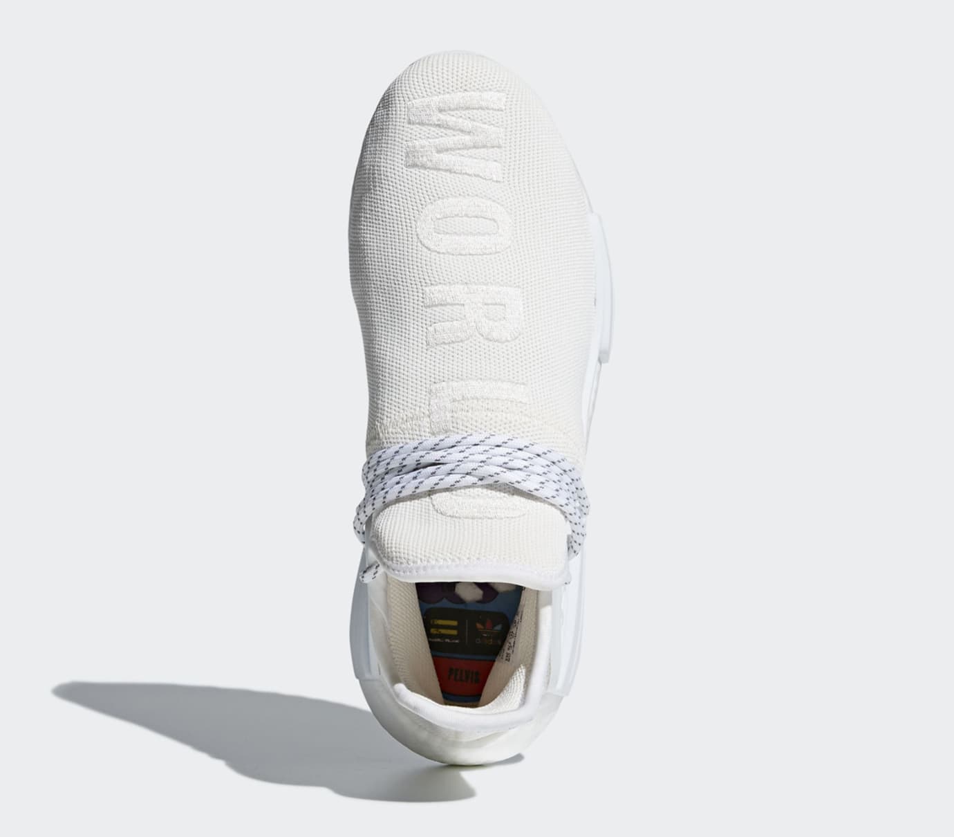 human race white canvas