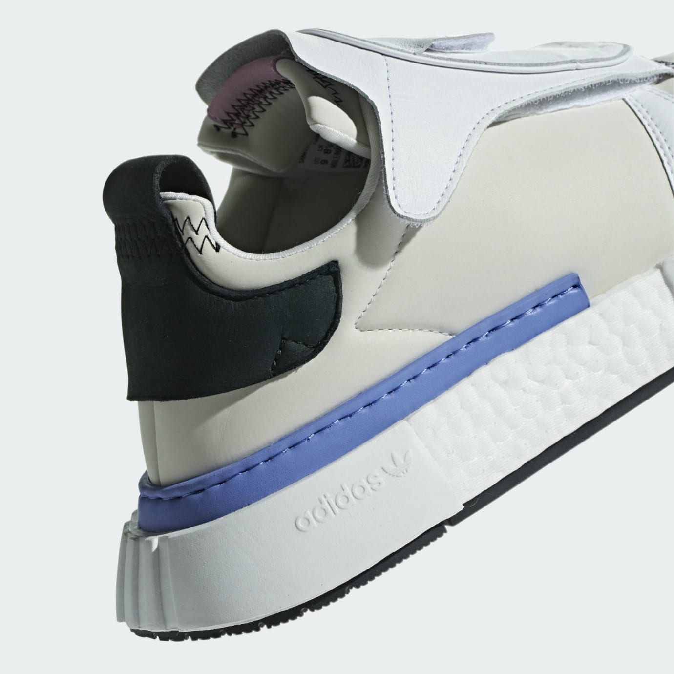 Adidas Futurepacer Grey One White Core Black Release Date AQ0907 Heel