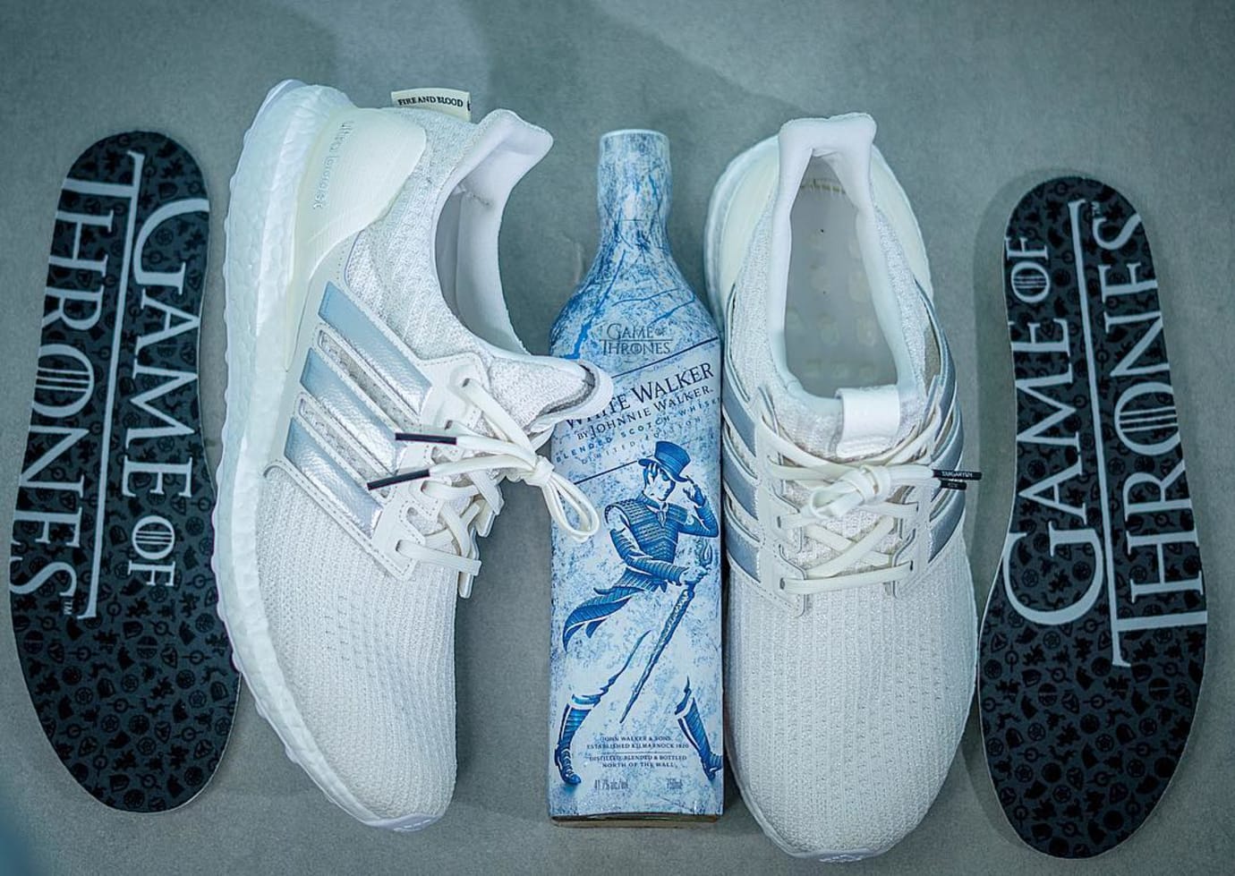 game of thrones ultra boost targaryen white