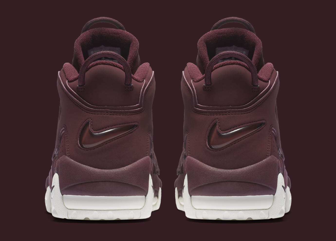 nike uptempo bordeaux