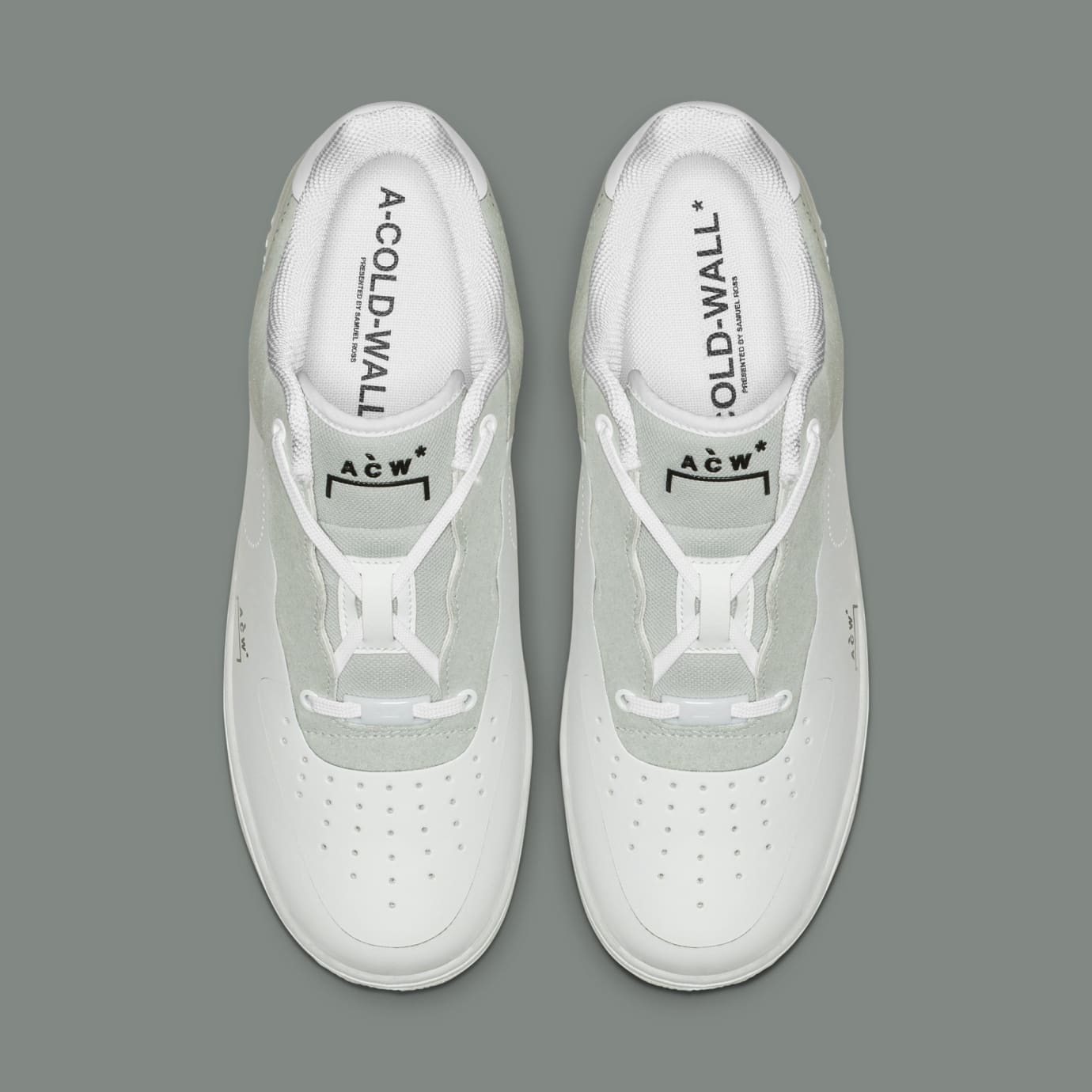 A-Cold-Wall* x Nike Air Force 1 Low 'White/Light Grey ...