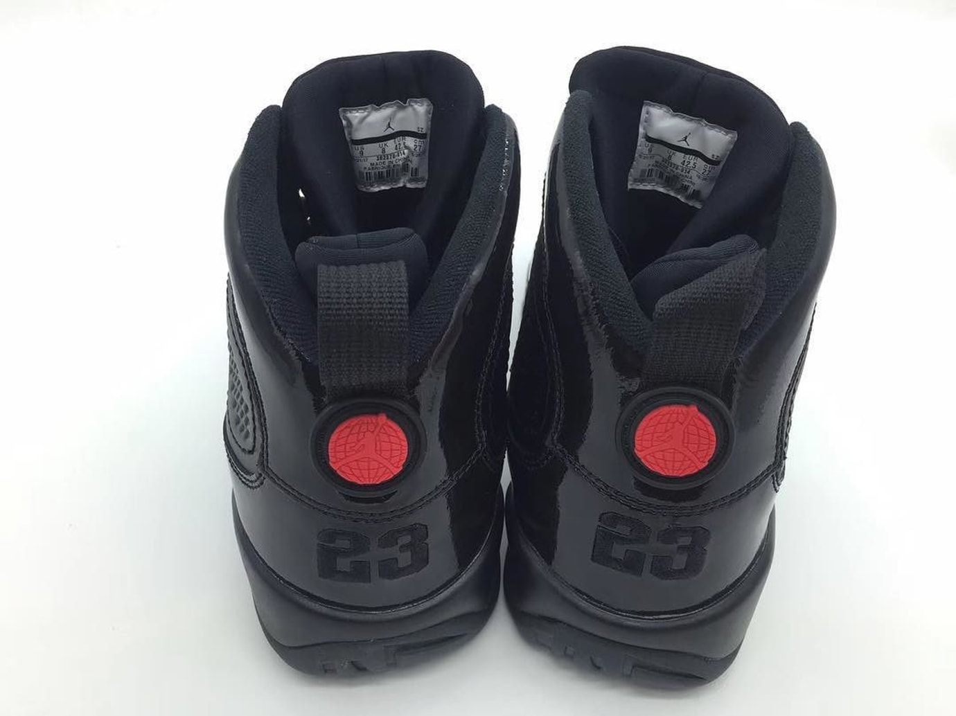 retro 9 black and red 2018