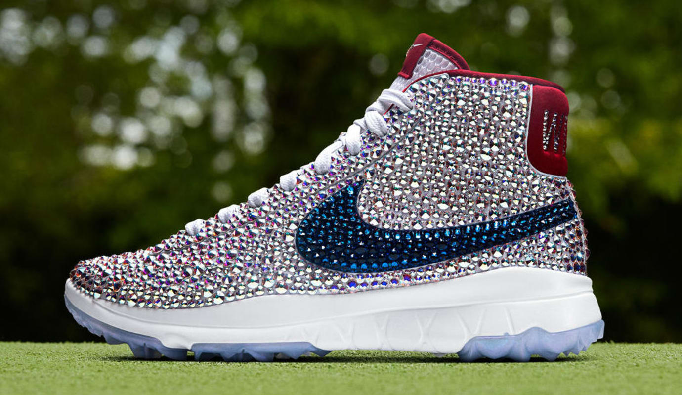 Generalmente hablando Gran cantidad Antagonismo Michelle Wie Swarovski Crystal Nike Blazer Golf Shoes | Sole Collector