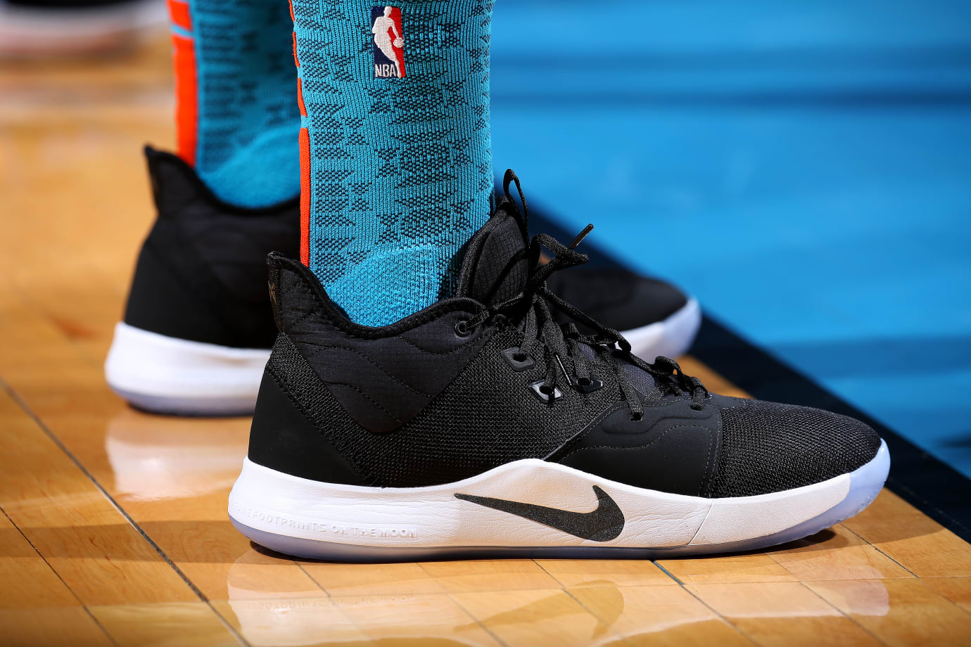 paul george 3 black and blue