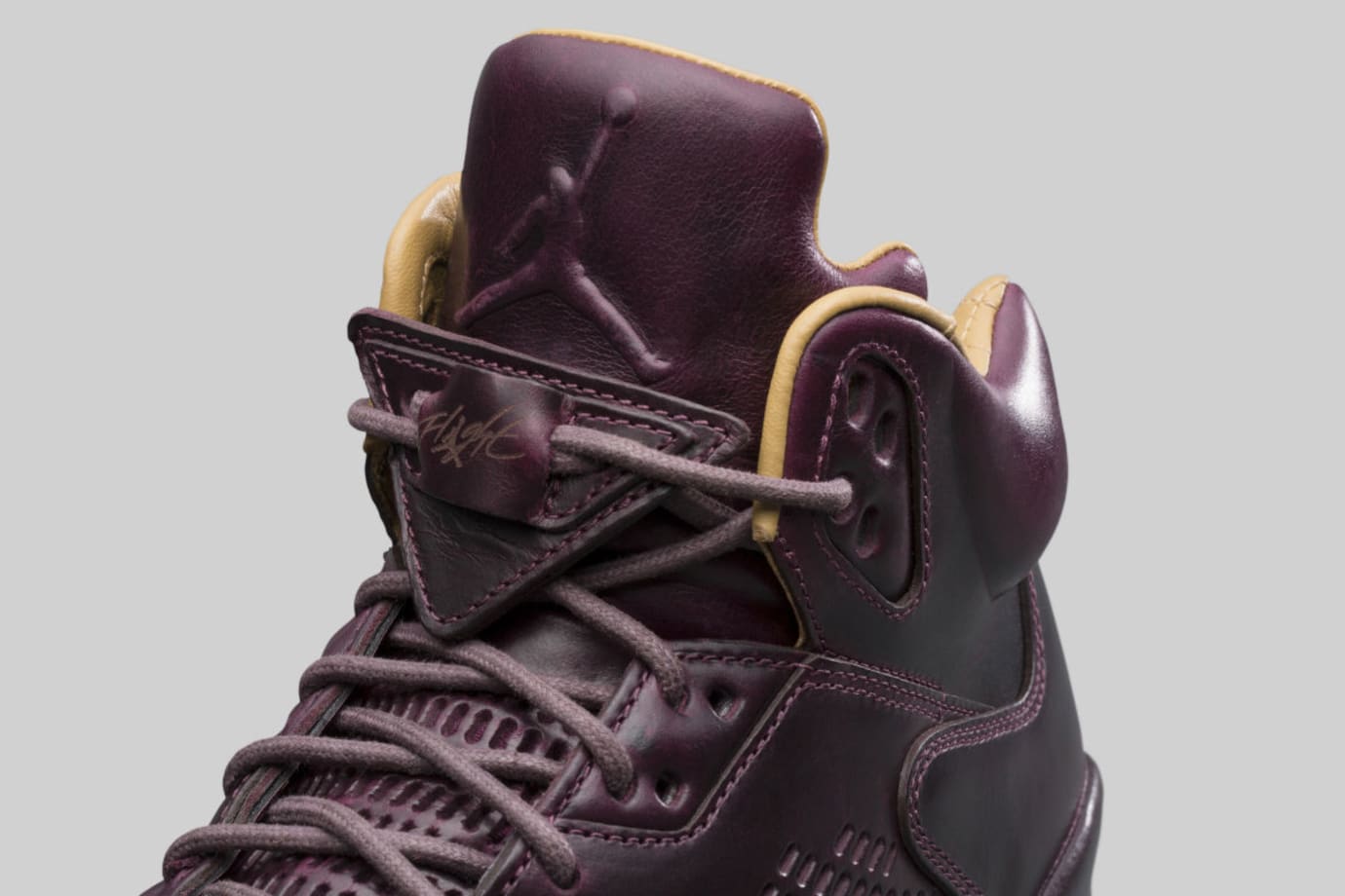 jordan retro 5 premium bordeaux