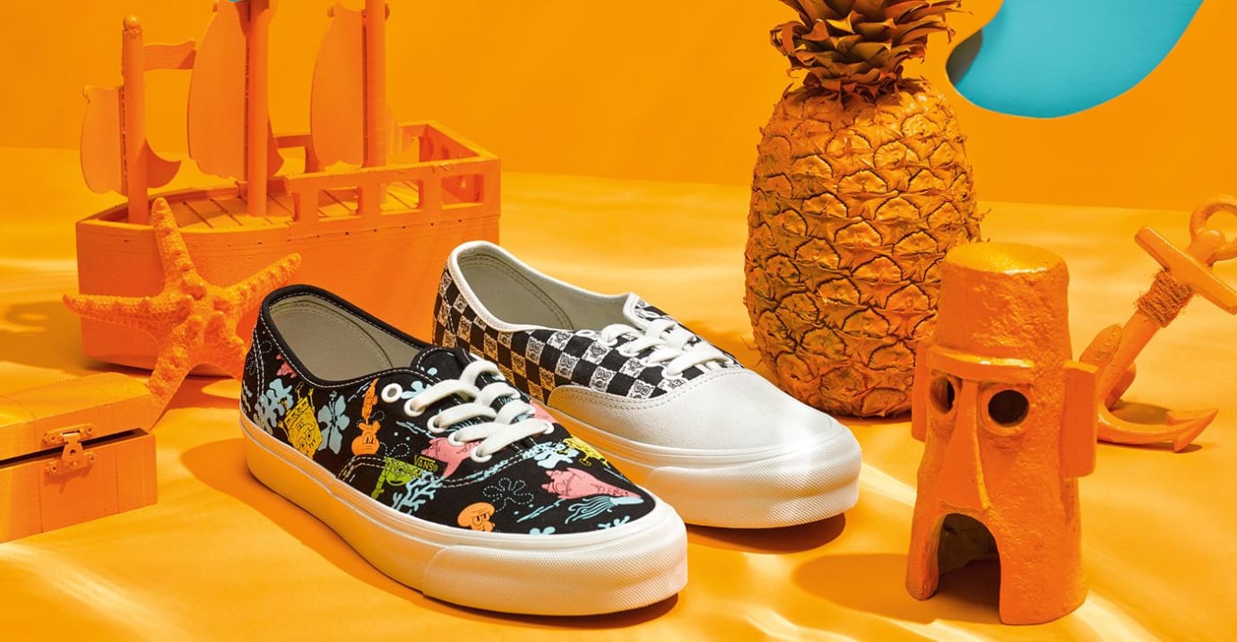 vans vault x spongebob