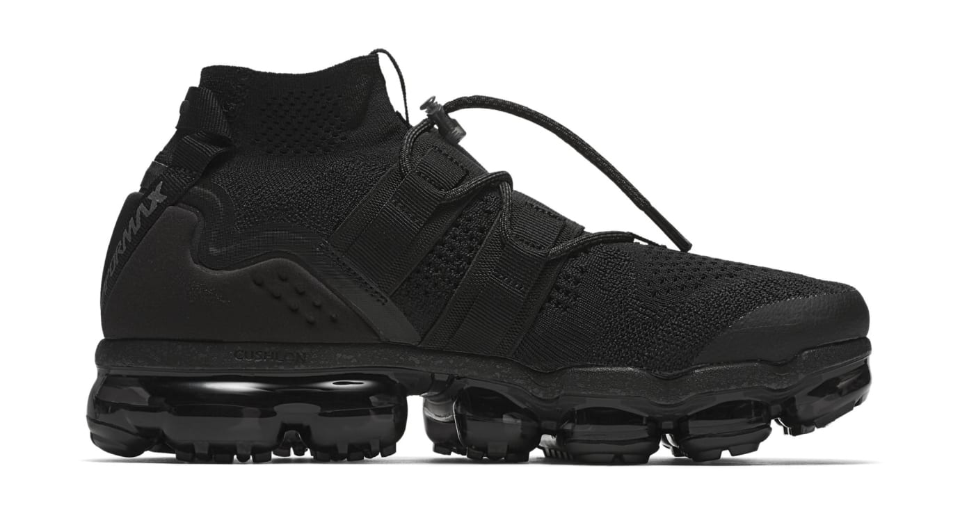 Black Vapormax Plus With Clear Bottom All Off White Nike