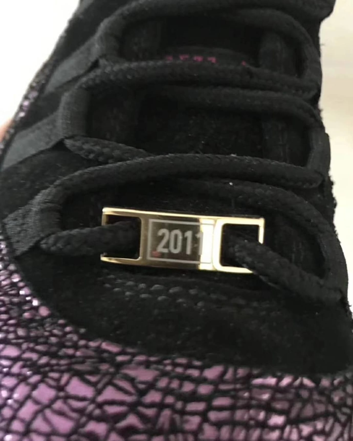 jordan 11 black and purple