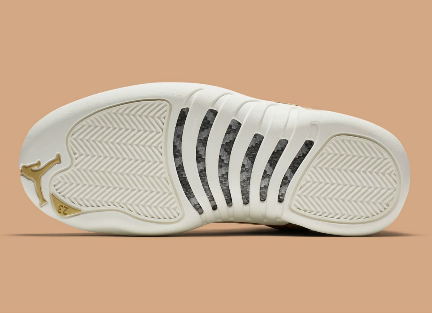 jordan 12 tan and white