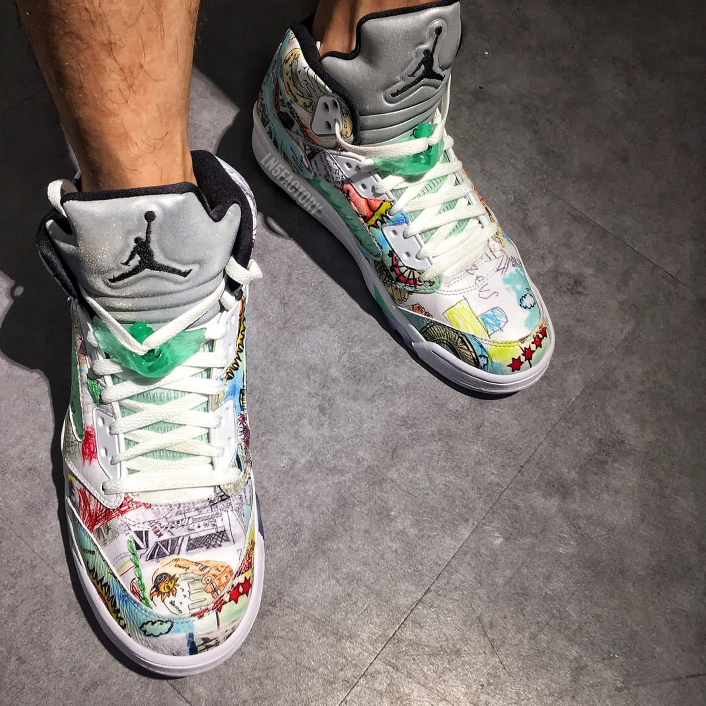 jordan 5 wings