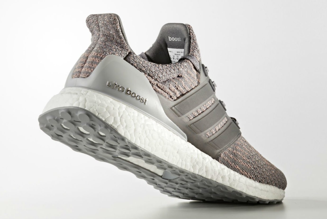 adidas ultra boost grey and pink