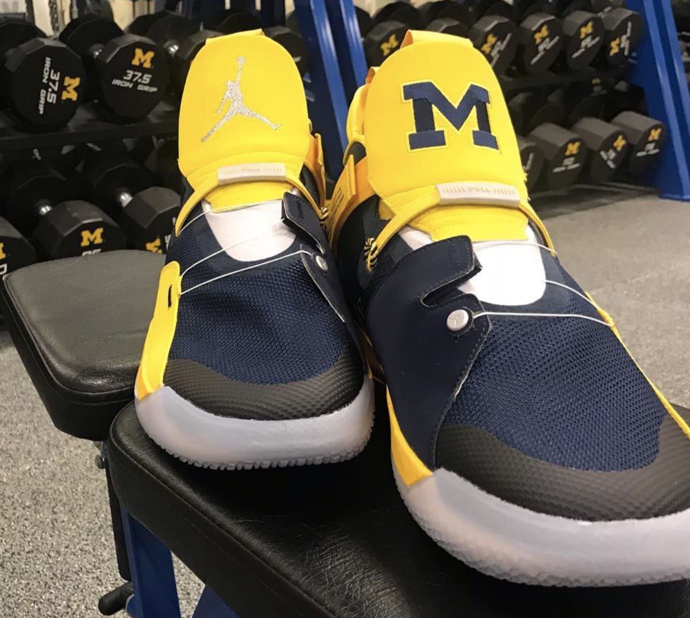 Air Jordan 33 Michigan Pe Images Sole Collector