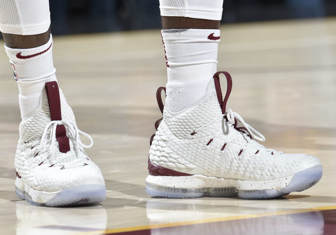 lebron 15 on foot