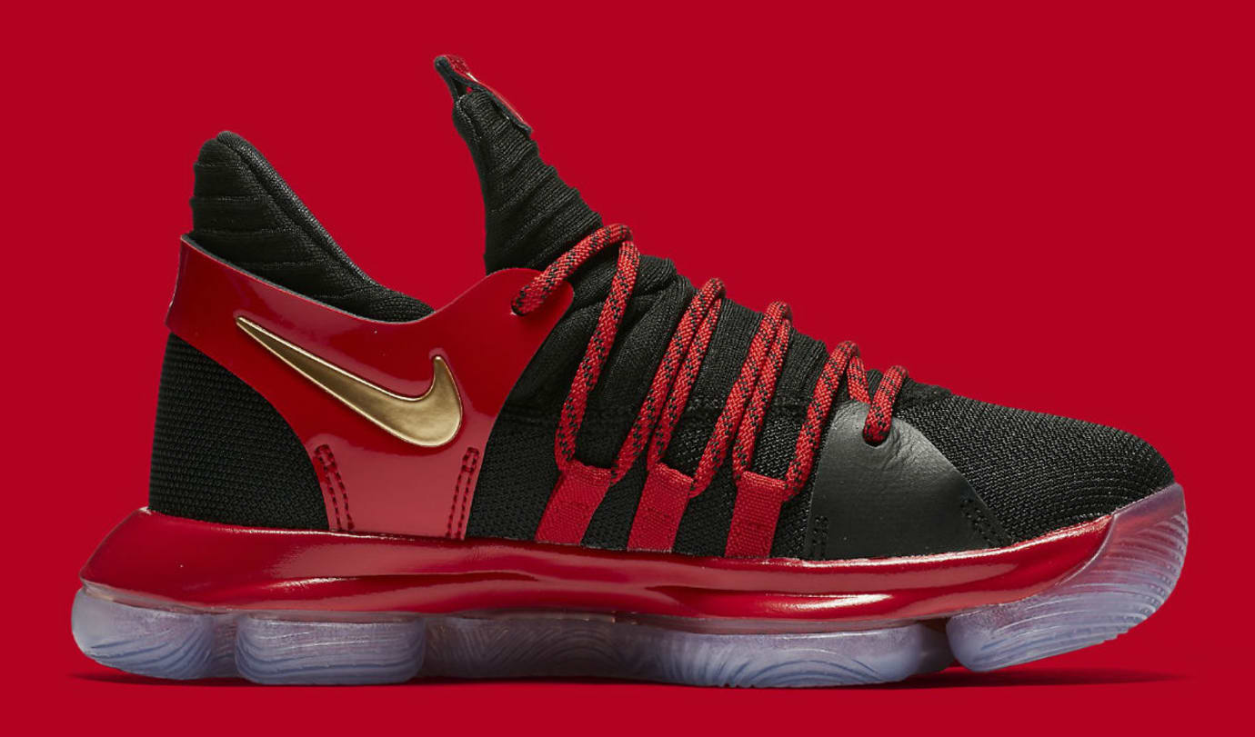 kd 10 black and red