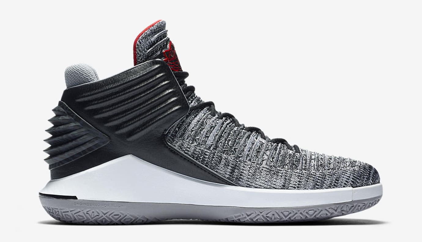 Black Cement Air Jordan 32 1253 002 Mvp Sole Collector