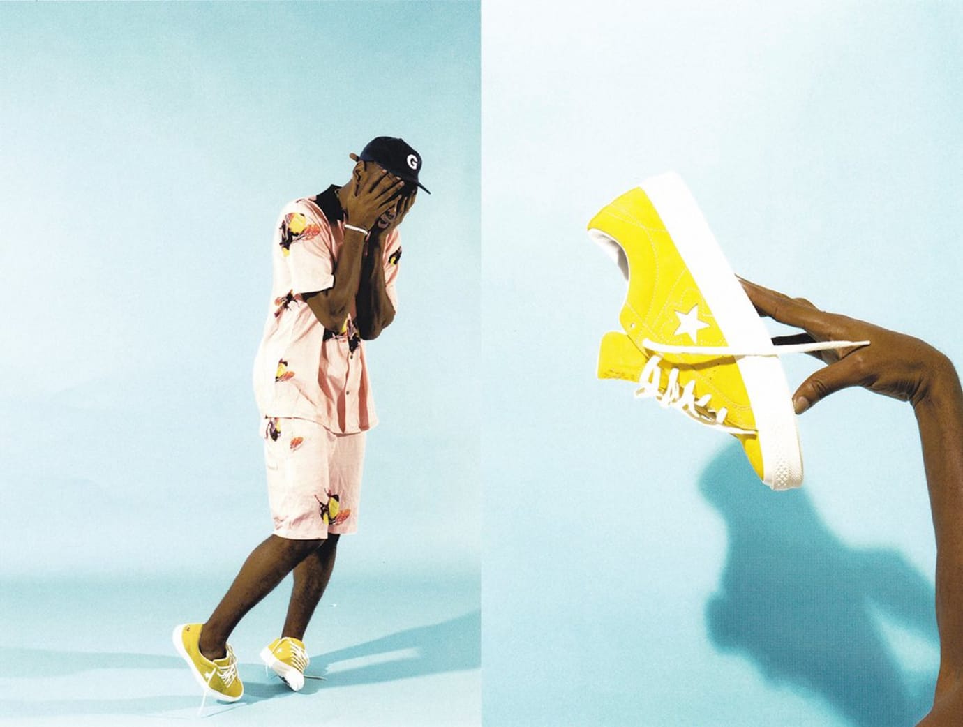 tyler the creator flower shoes