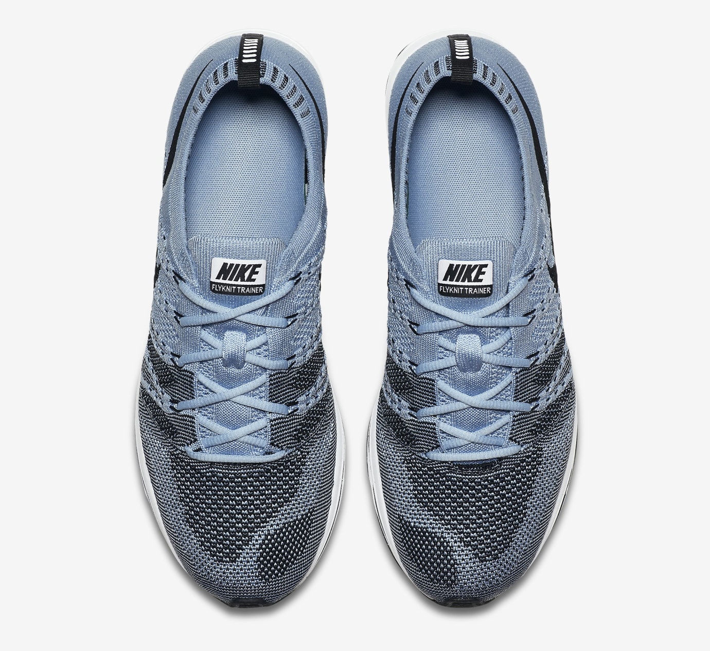 nike flyknit trainer blue