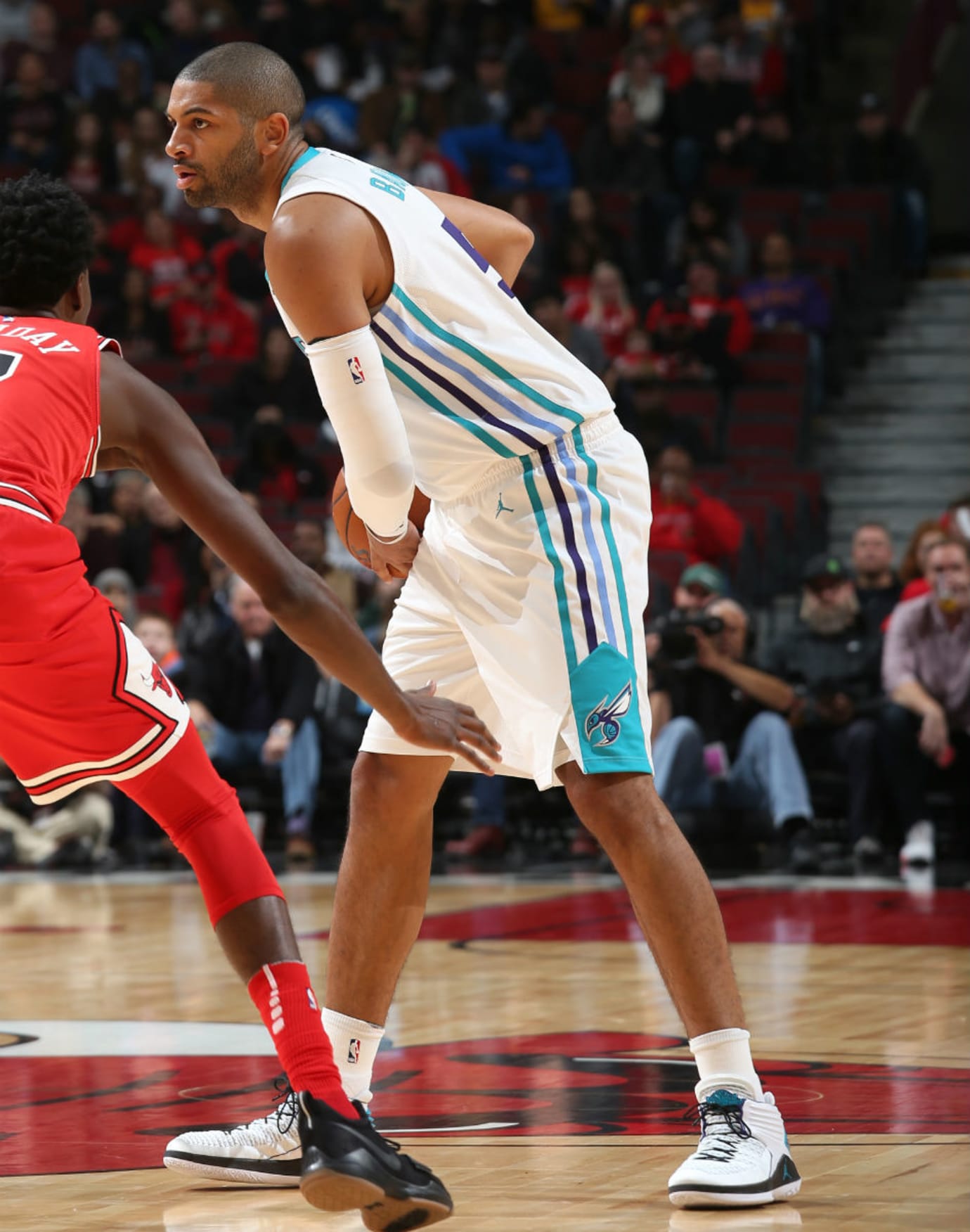 Nicolas Batum Air Jordan 32 Hornets Home PE | Sole Collector