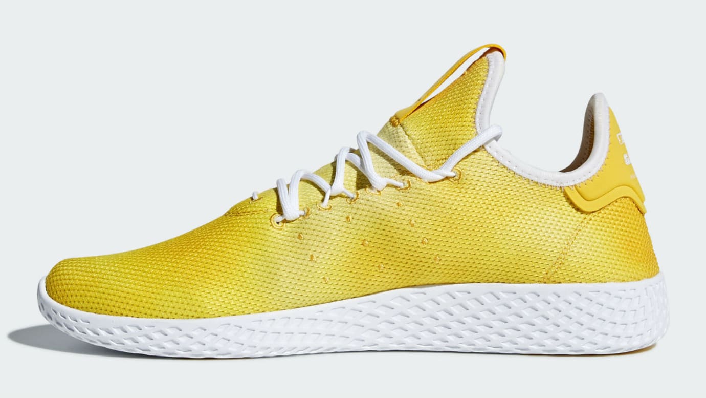 pharrell williams adidas yellow shoes