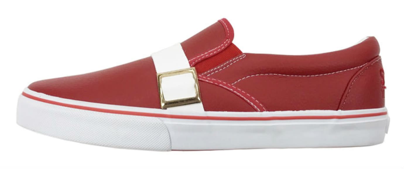 red sonic the hedgehog shoes