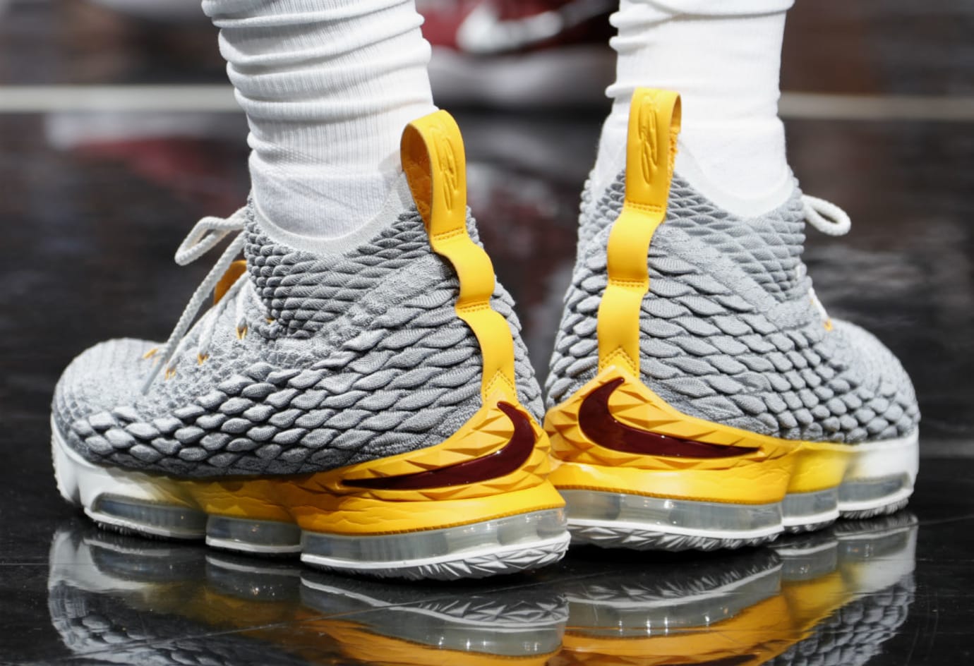 lebron 15 purple and yellow