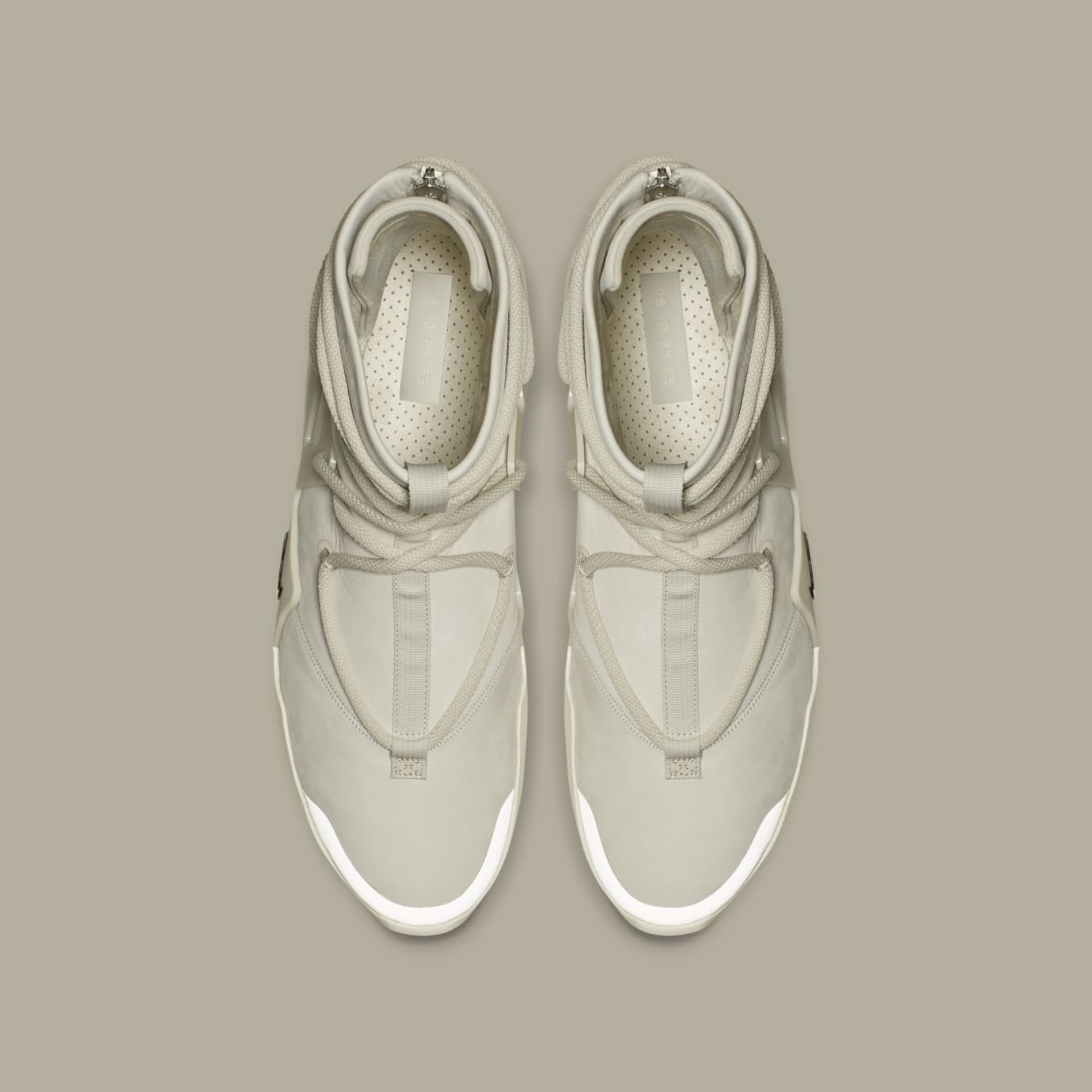 Nike Air Fear of God 1 'Light Bone/Black' AR4237-002 (Top)