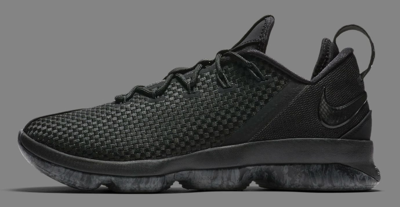 All black lebron 14 best sale