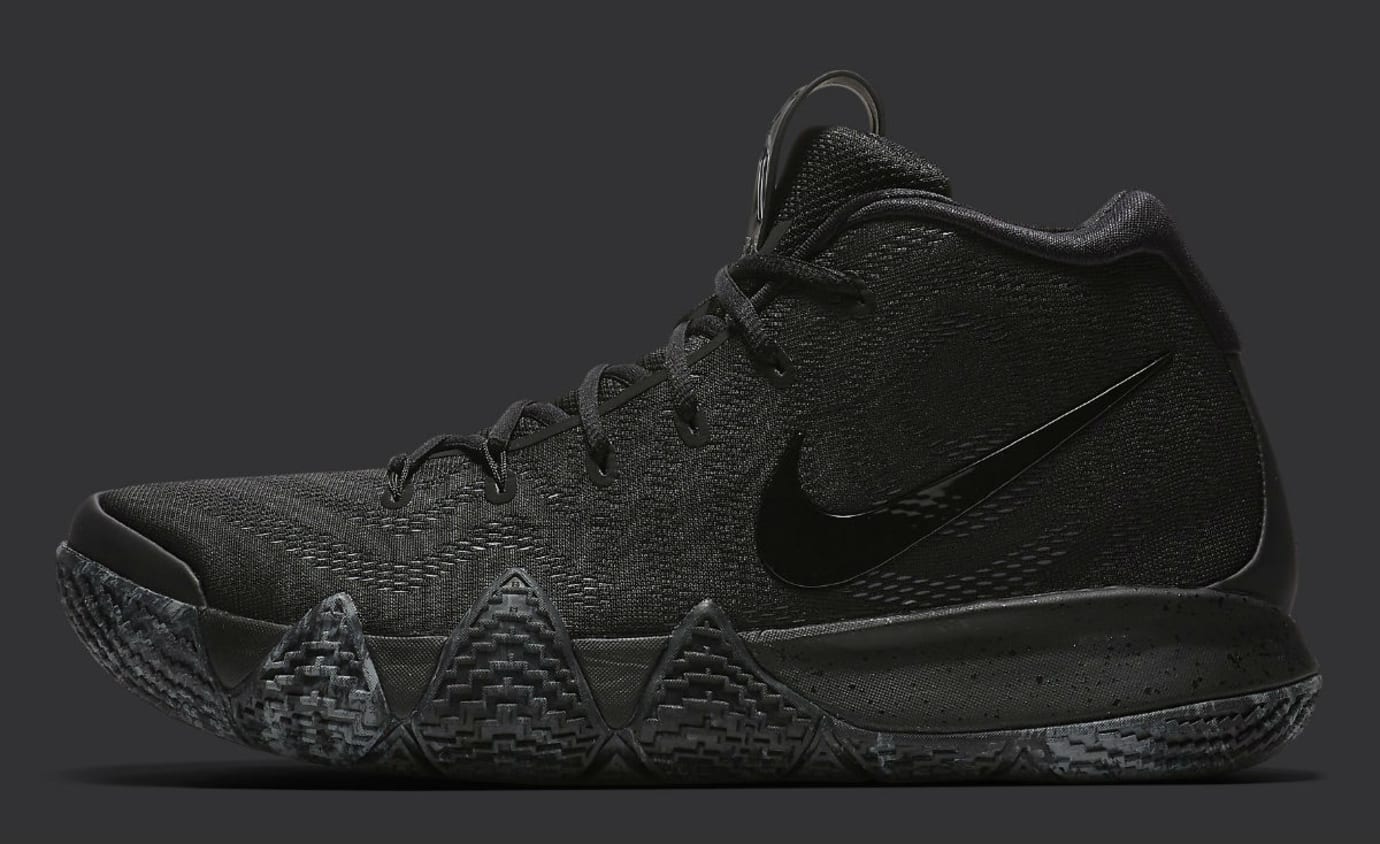 kyrie 4 grey and black