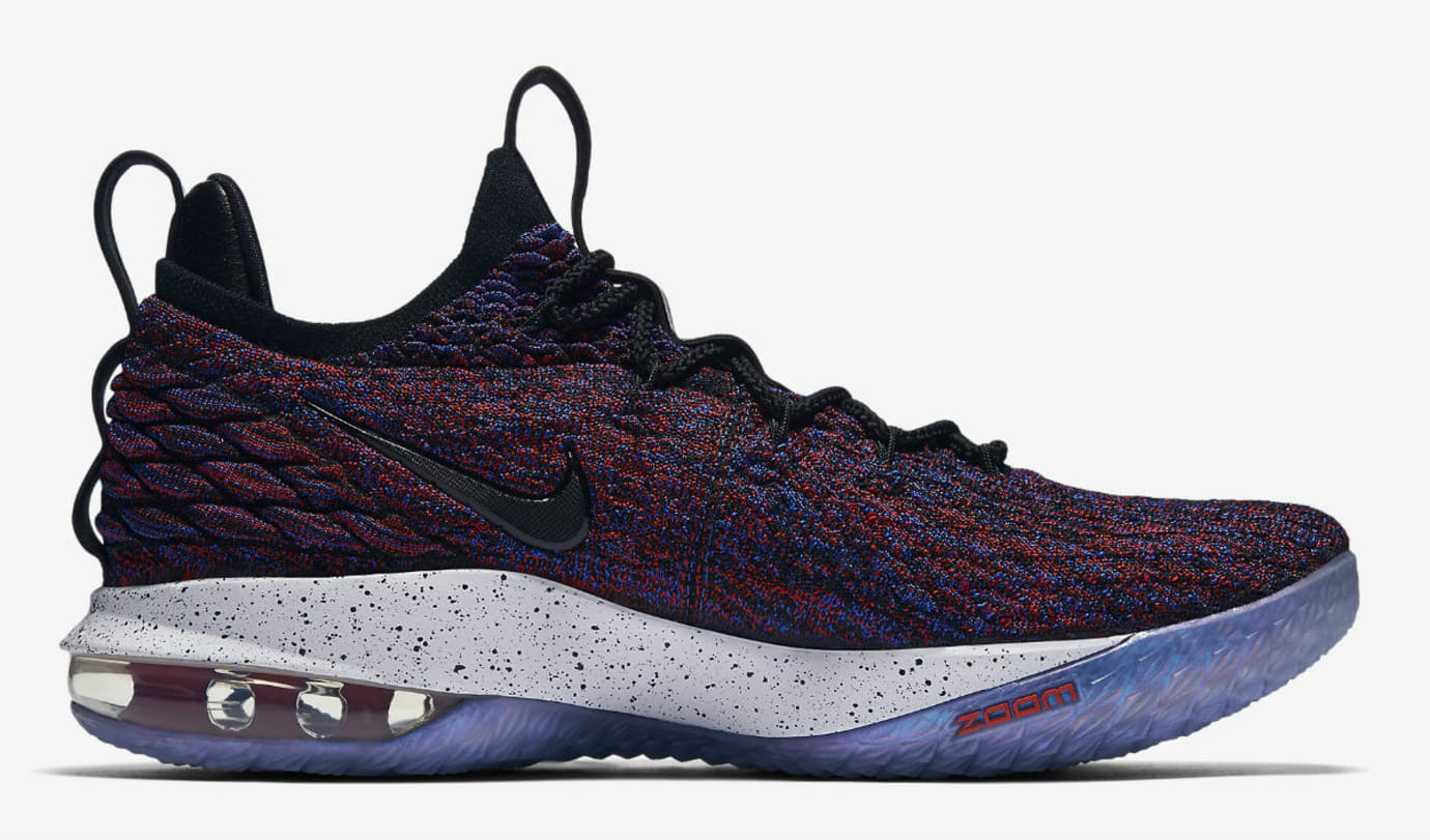 lebron 15 red white black